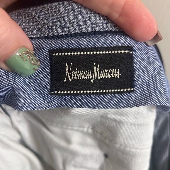 ✨Neiman Marcus Wool Black Dress Sz 35 Pants✨ - Picture 6 of 6